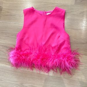 Triple Treads Fly Away Feather Top